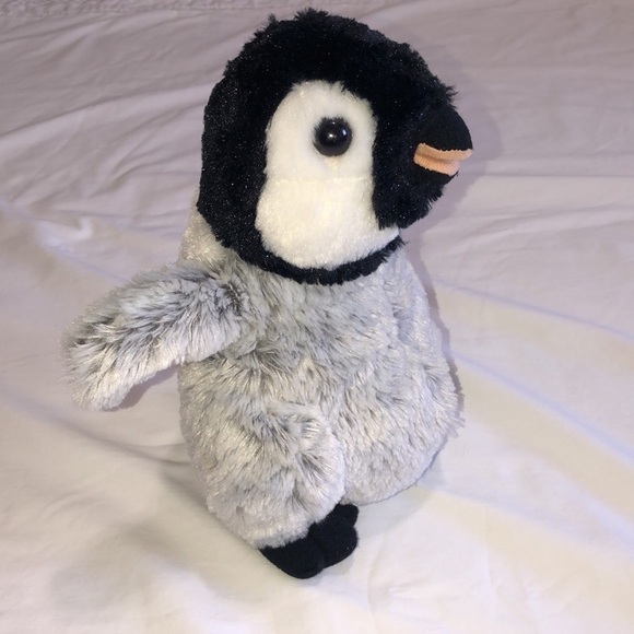 Wild Republic Penguin Gray Plush Stuffed Animal - Picture 2 of 8
